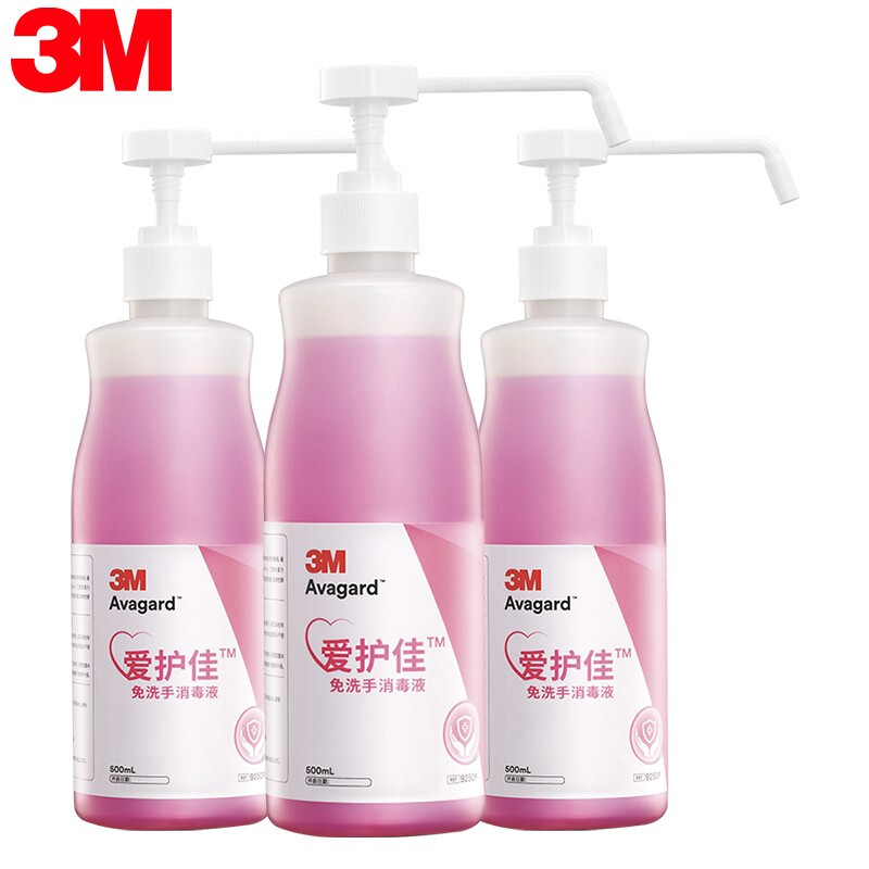 3M愛(ài)護(hù)佳9250P免洗手消毒液500ml(噴霧泵)圖片1