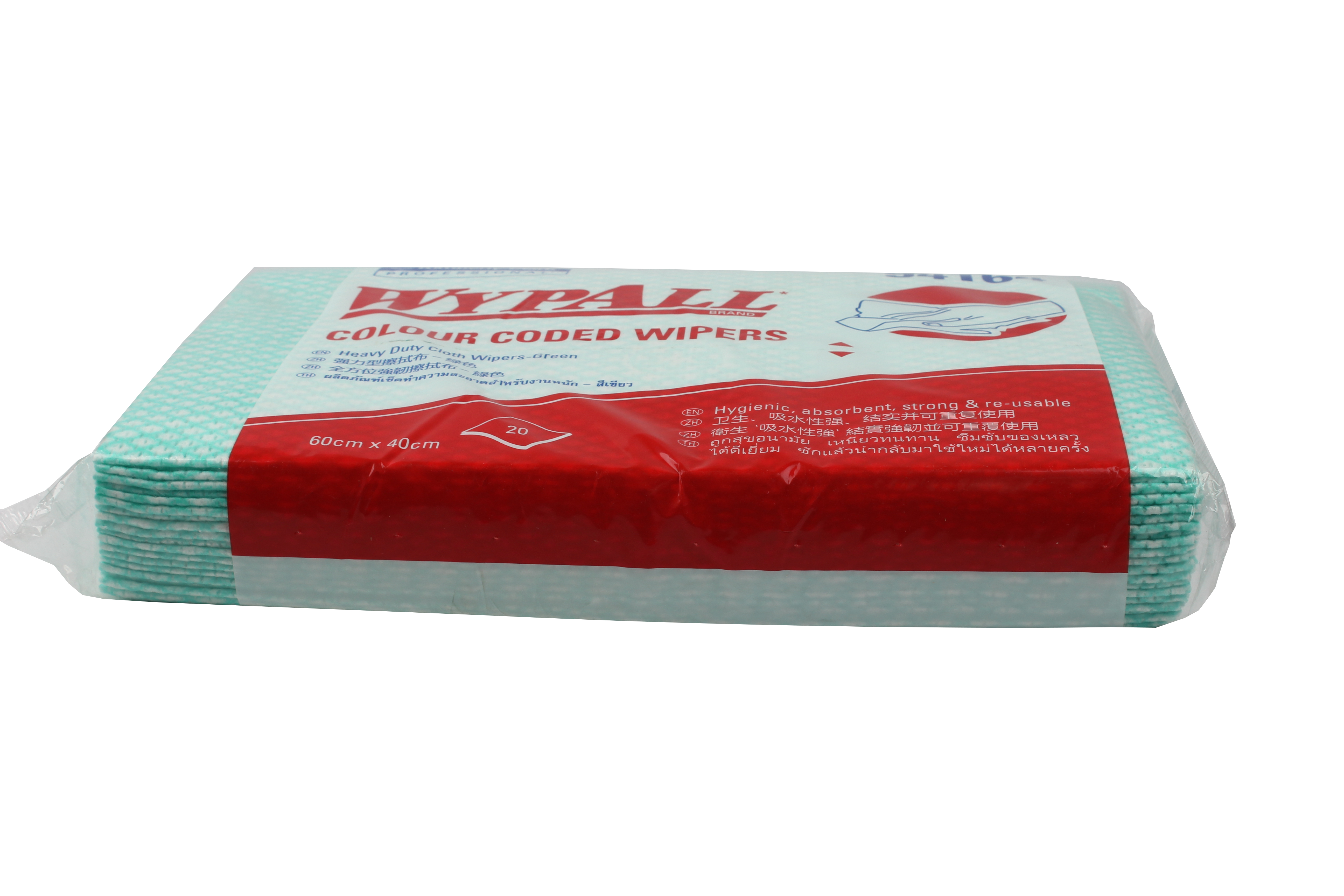 金佰利94153WYPALL*強韌型彩色清潔擦拭布圖片2