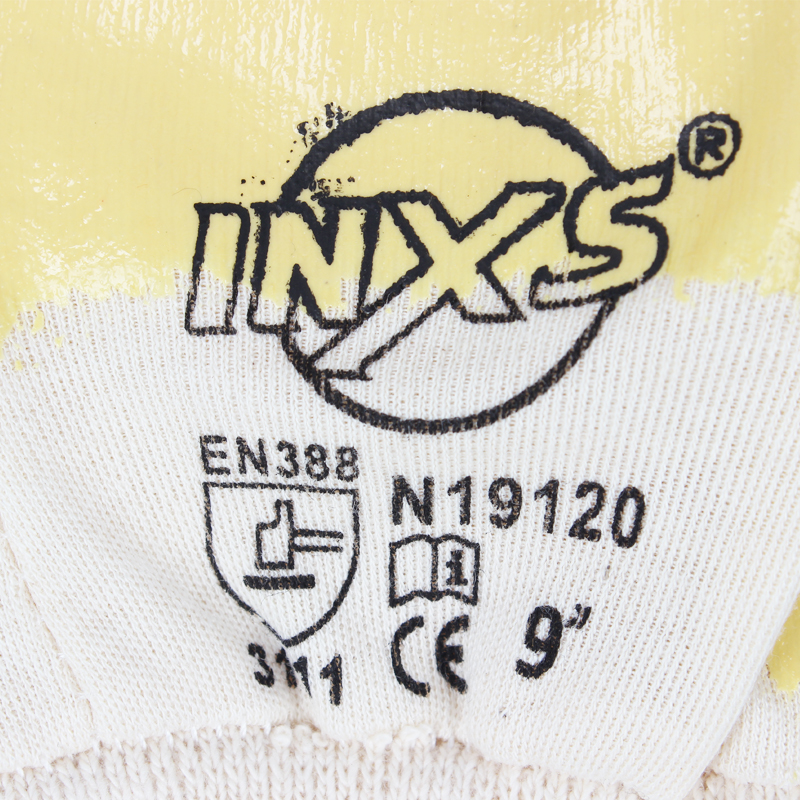 賽立特N19120A-10 3/4涂層黃丁腈手套圖片3