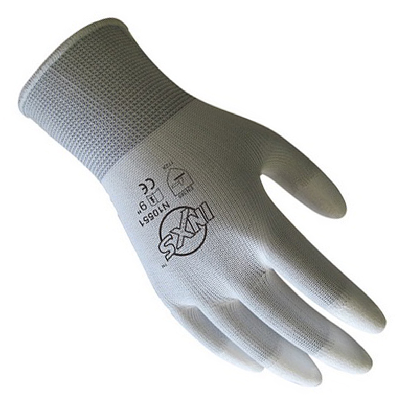 賽立特N10551-7尼龍PU涂指勞保手套圖片1