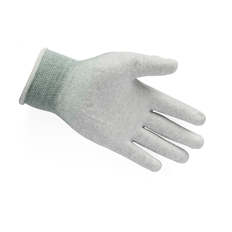 賽立特N10575-10碳絲PU涂層防靜電手套圖片1
