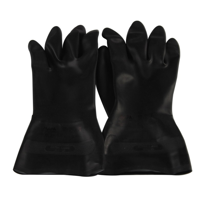 MAPA Technic401-9氯丁橡膠植絨防化手套圖片4