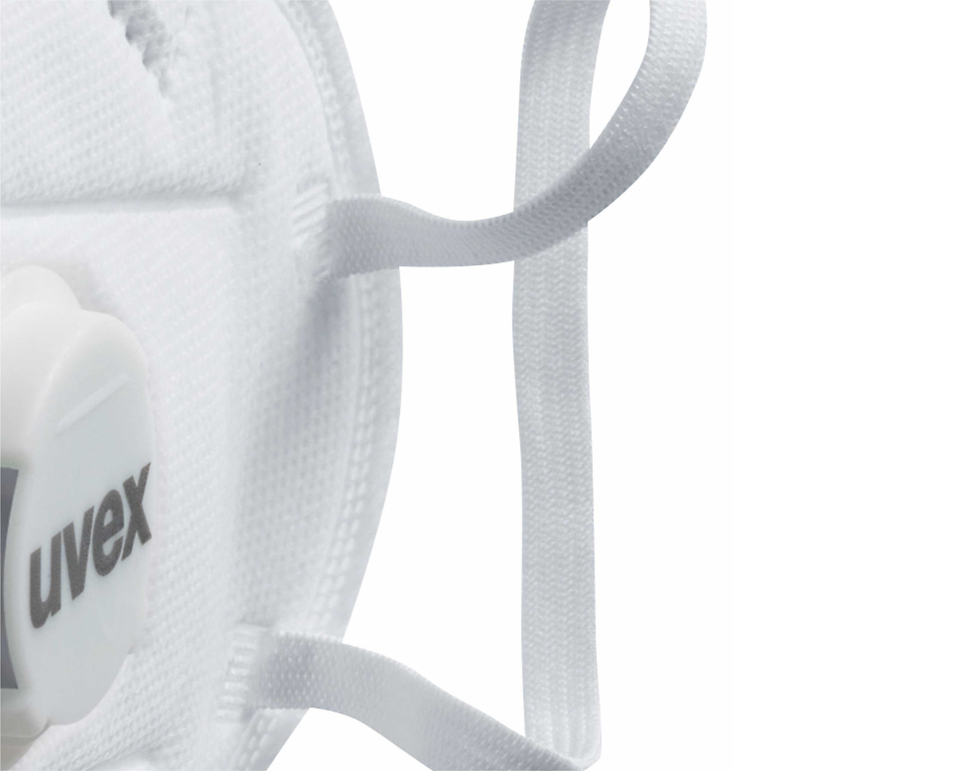 UVEX優唯斯8721211折疊式帶閥KN95防塵口罩圖片1