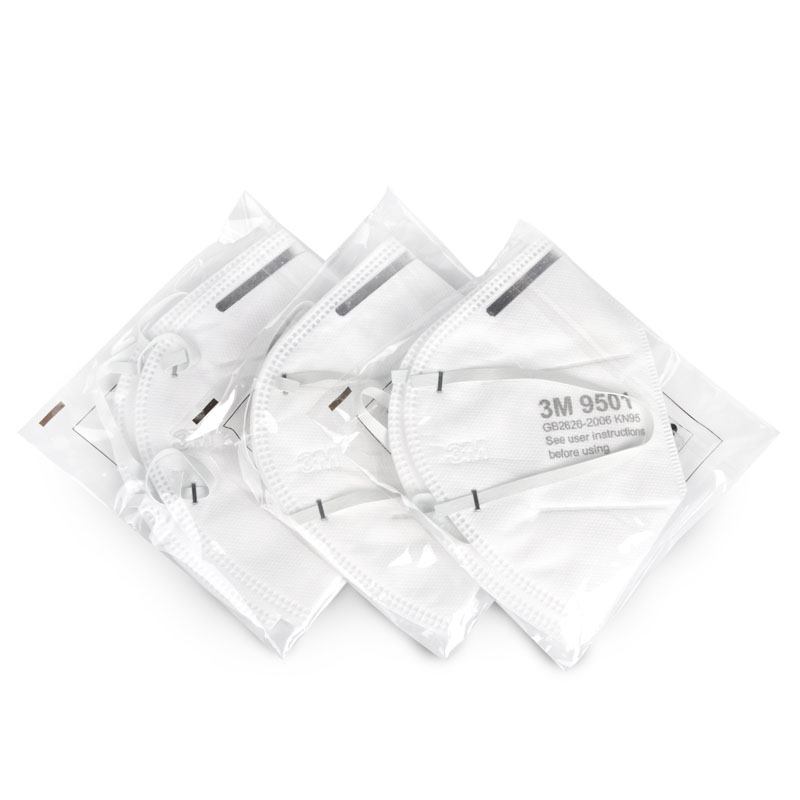 3M9501KN95防塵口罩 折疊耳帶式口罩圖片2