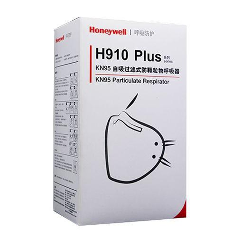 霍尼韋爾H1009102C H910Plus活性炭KN95防塵口罩圖片3