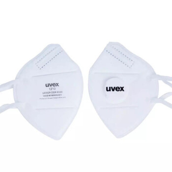 UVEX優(yōu)唯斯8721210折疊式帶閥KN95防塵口罩圖片4