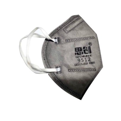 思創9512+ 566耳帶式帶閥活性炭防塵口罩圖片3