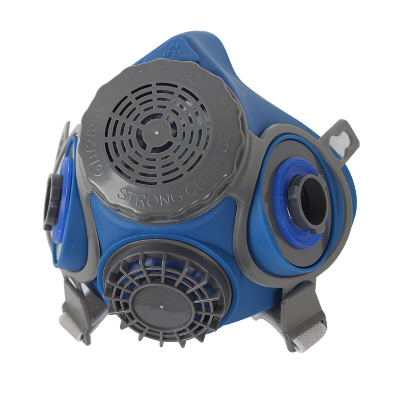 思創ST-M60G-3硅膠半面罩防毒面具圖片1