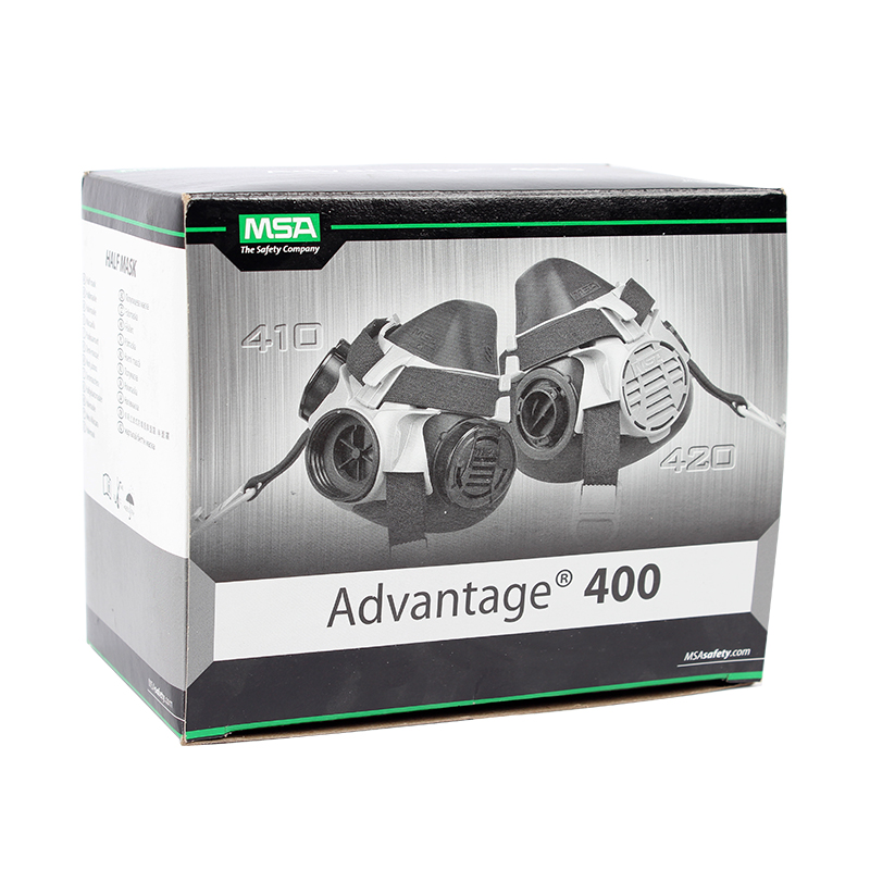 梅思安10146375 Advantage 420半面罩防毒面具大號圖片3
