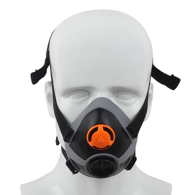 代爾塔105011半面罩防毒面具M6300單濾盒防毒面罩本體圖片2