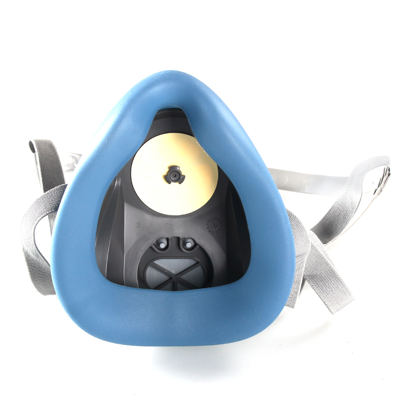 3M HF-52硅膠半面罩防毒面具圖片2