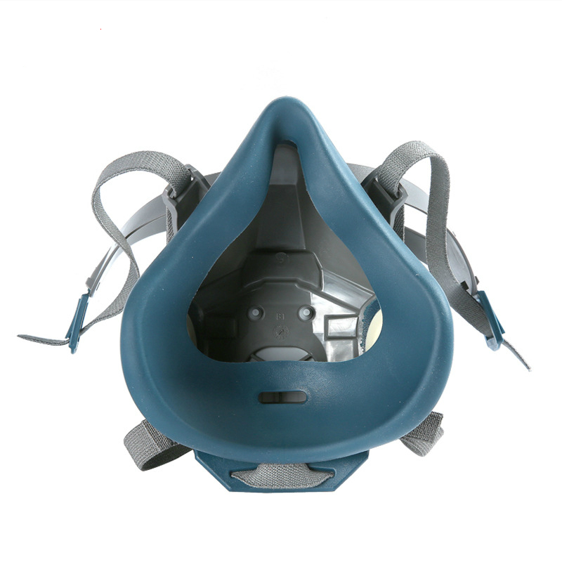 3M6502QL硅膠半面罩防毒面具本體圖片2