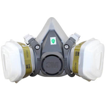 3M6200+6006防多種氣體防毒面具圖片1