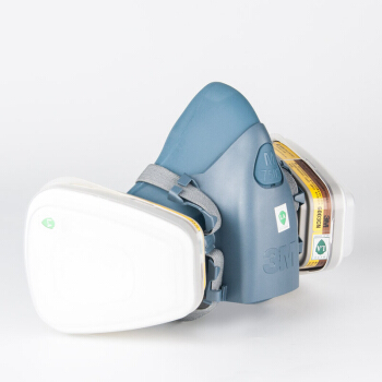 3M7502+6003防有機及酸性氣體防毒面具圖片3 3M7502+6003防有機及酸性氣體防毒面具圖片3