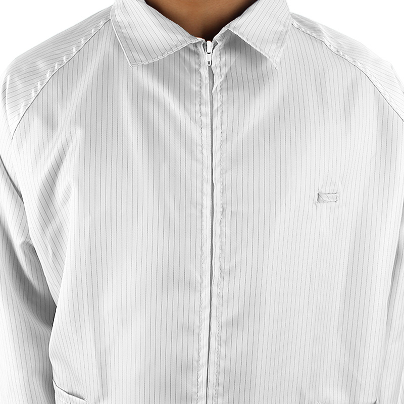 君御1897白色分體防靜電無塵服圖片3