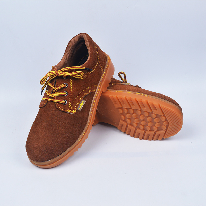 祥安892翻毛防砸防滑勞保鞋圖片3