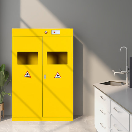 全鋼防爆氣瓶柜安全柜圖片2