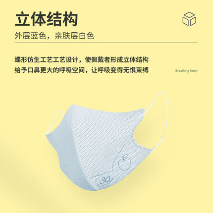 三奇兒童無紡布口罩圖片2