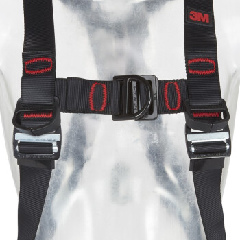 3M1161736保泰特P200全身式安全帶XL黑色圖片2