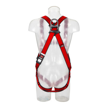 3M1161730保泰特P200五點全身式安全帶M/L紅色圖片3