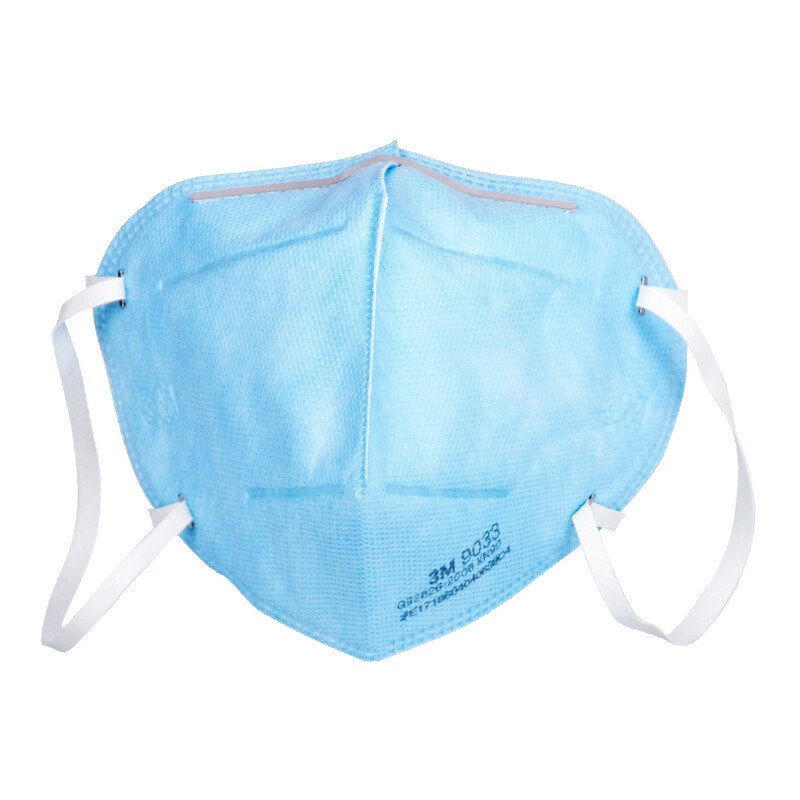 3M9033耳帶式折疊KN90防塵口罩圖片3
