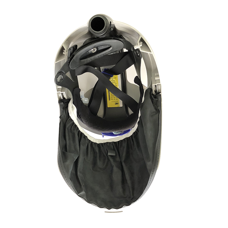 3M M-106帶通氣孔長管呼吸器硬頭盔圖片3