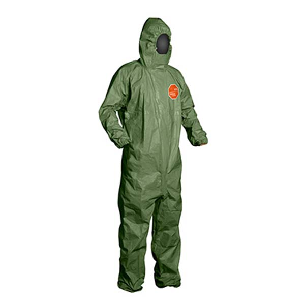 Dupont杜邦Tychem2000 SFR帶帽連體防護(hù)服QS127T GR圖片1