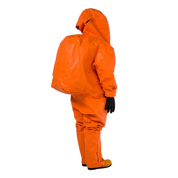 杜邦Tychem6000FR TP602T OR全封閉防化服A級(jí)防護(hù)服圖片3
