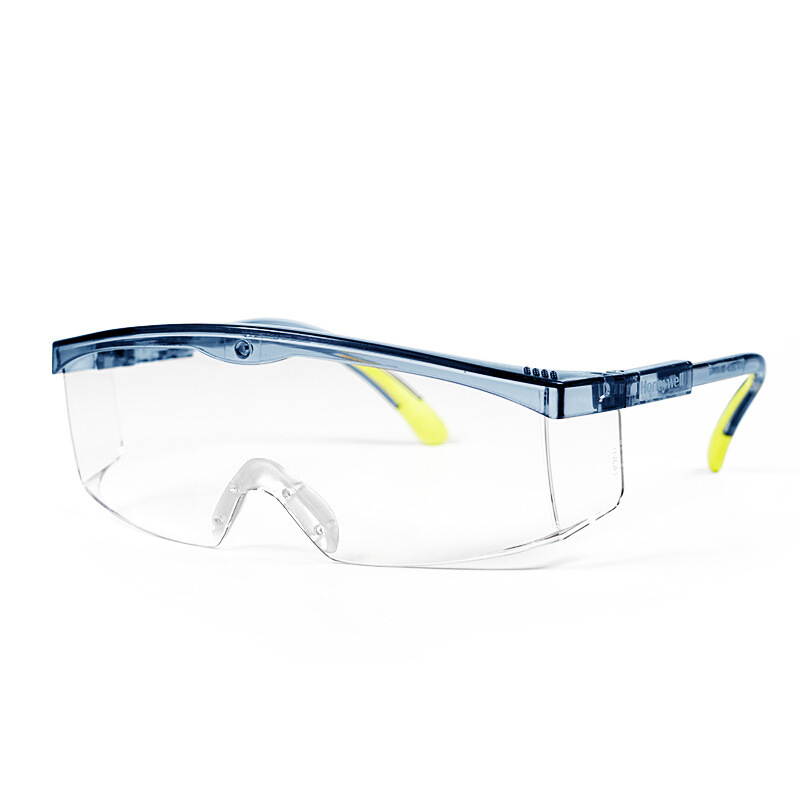 Honeywell霍尼韋爾100500S200A plus透明鏡片藍(lán)色鏡框防刮擦防護(hù)眼鏡圖片4 Honeywell霍尼韋爾100500S200A plus透明鏡片藍(lán)色鏡框防刮擦防護(hù)眼鏡圖片4