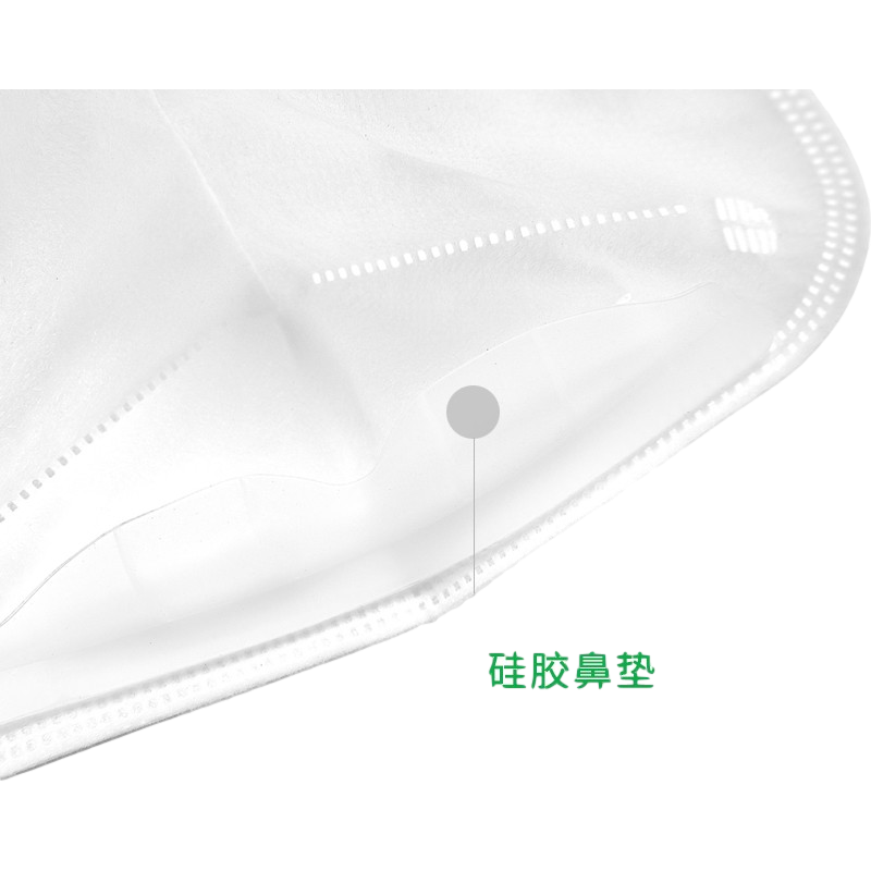 梅思安10218148Affinity5121+頭帶式帶閥折疊防塵口罩圖片2