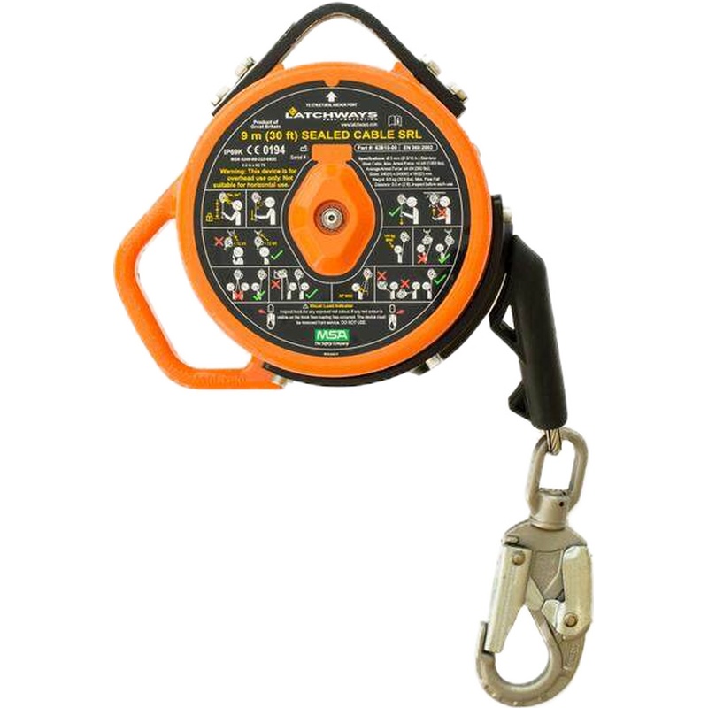 梅思安62816-00UK密封型速差防墜器圖片3