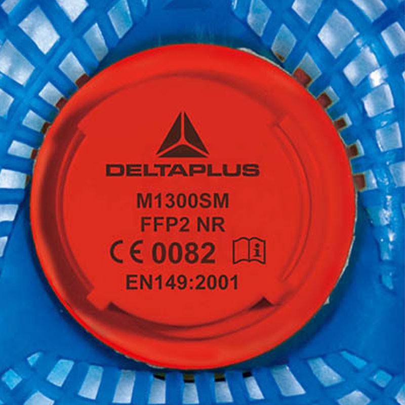 代爾塔104117可更換式帶閥防塵口罩圖片3