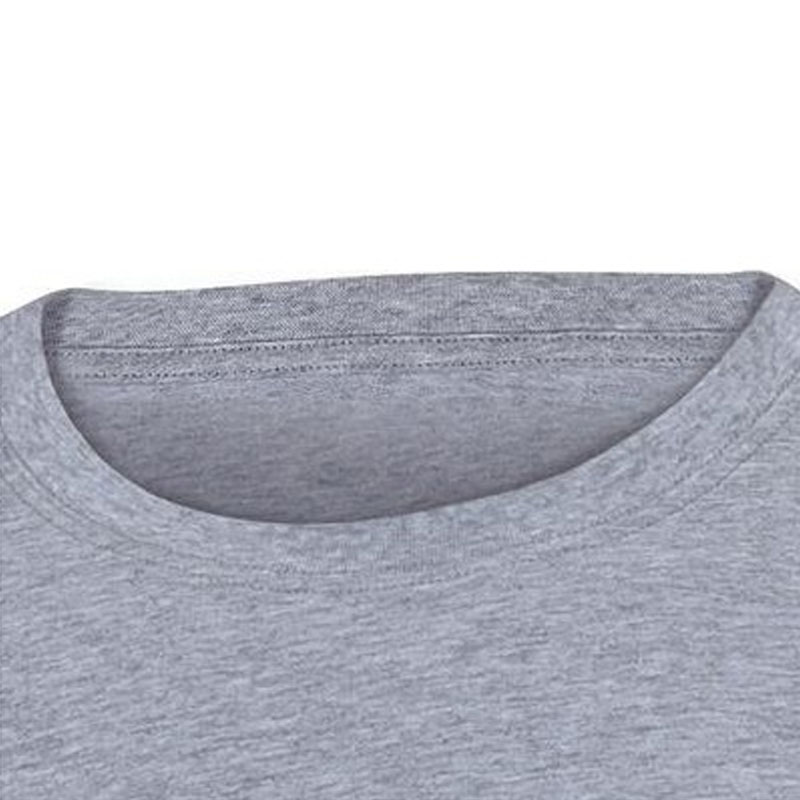 代爾塔405431灰色短袖圓領T恤圖片1