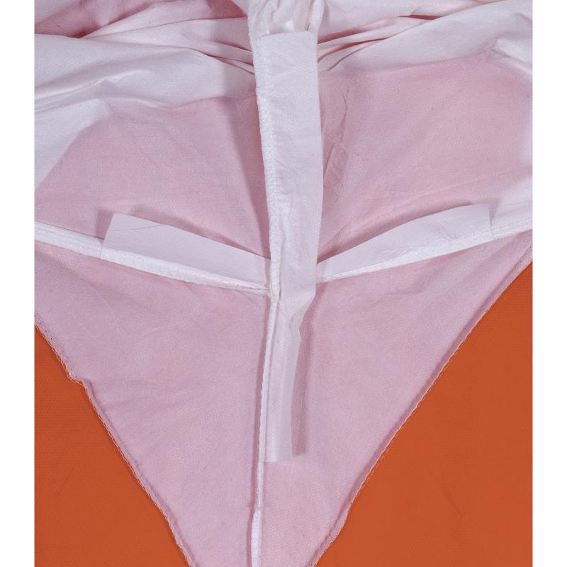 代爾塔406125限次性無(wú)紡布防塵防化防靜電連體服圖片2