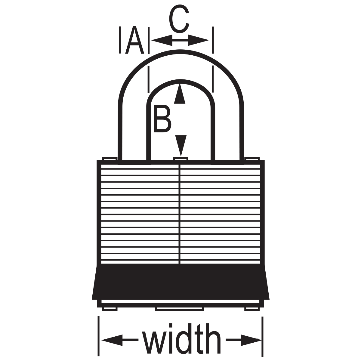 瑪斯特鎖3KAMCNRED鋼千層鎖圖片6