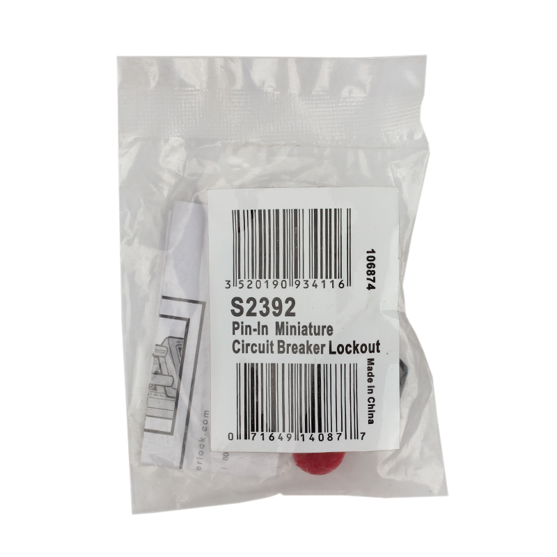 瑪斯特S2392迷你型空氣斷路器鎖具圖片4