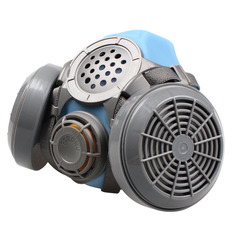 思創(chuàng)ST-M50G-1A硅膠雙罐防塵面具圖片1