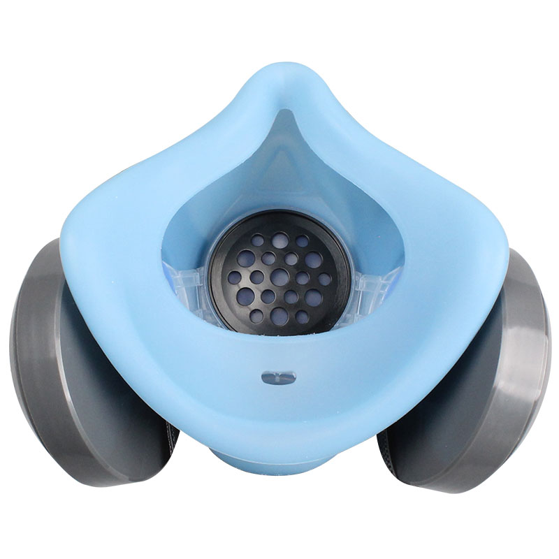 思創(chuàng)ST-M50G-1A硅膠雙罐防塵面具圖片3