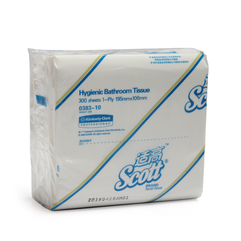 金佰利0383-10SCOTT抽取式衛生紙圖片2