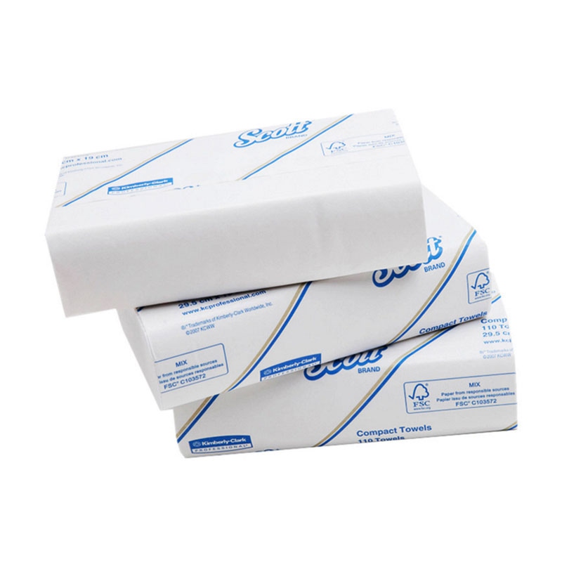 金佰利58550SCOTT纖巧6折式擦手紙圖片1