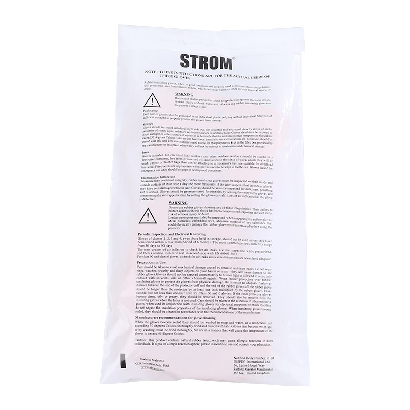 誠格E00-LORG-S280 00級工業款絕緣手套圖片6