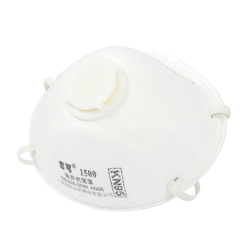 吉可1500帶閥防塵口罩圖片1