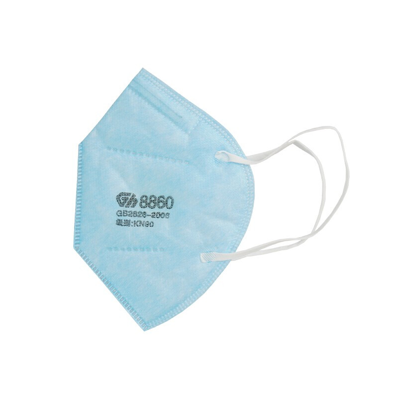 冠樺8860V藍色帶閥耳帶式KN90防塵口罩圖片1 冠樺8860V藍色帶閥耳帶式KN90防塵口罩圖片1