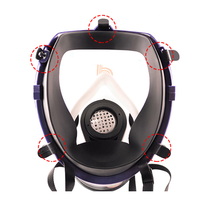 普達(dá)MJ-4010球型防毒全面具圖片1