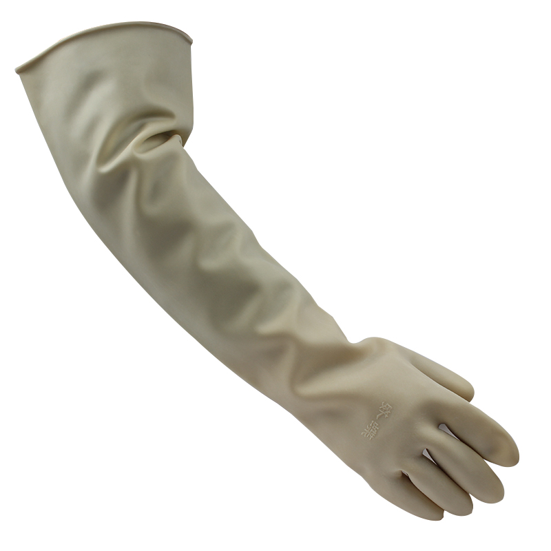 威蝶60B白色加厚乳膠手套圖片2