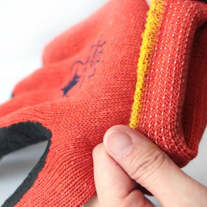 星宇紅宇L229紗線皺紋勞保手套圖片1