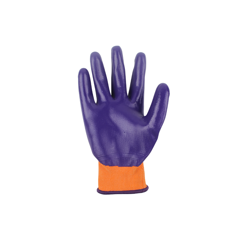星宇N598尼龍丁腈半浸勞保手套圖片2