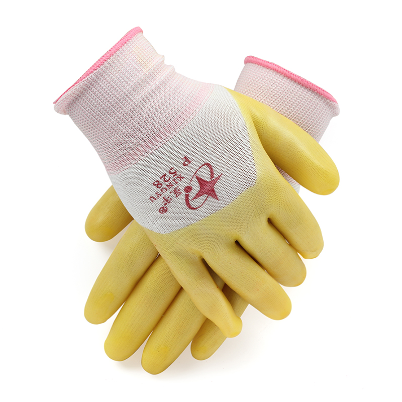 星宇P528尼龍PVC半浸勞保手套圖片2 星宇P528尼龍PVC半浸勞保手套圖片2