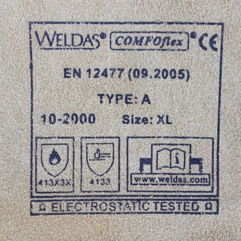 威特仕10-2000-S特舒柔燒焊手套圖片4