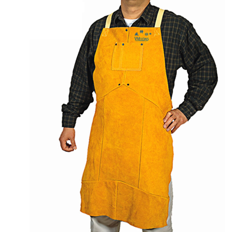 威特仕44-2136皮護胸防火阻燃圍裙圖片2